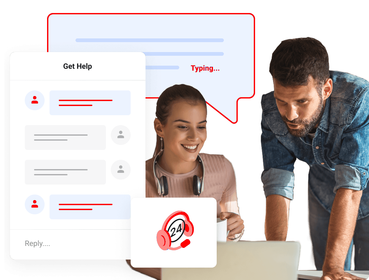 Domain Names - Our technical team is here to help you 24/7!